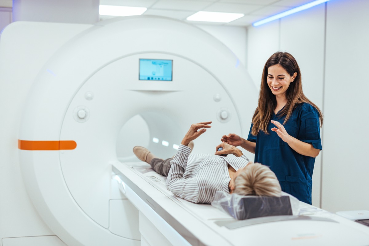 Arranging further imaging such as MRI at a local provider
